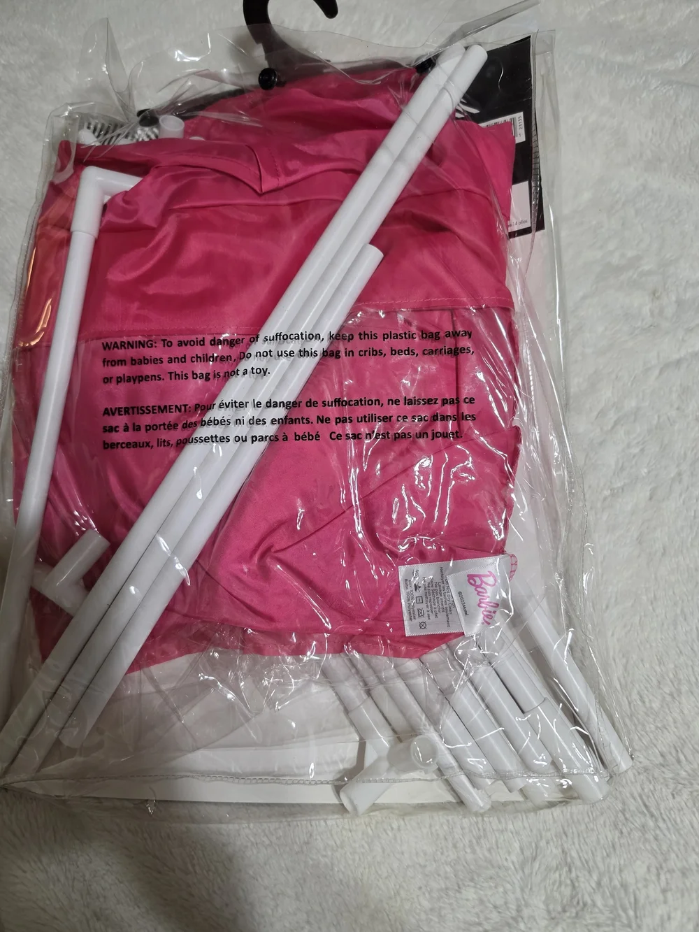 Barbie Pink Doll Box Adult Party Costume And Barbie Backdrop